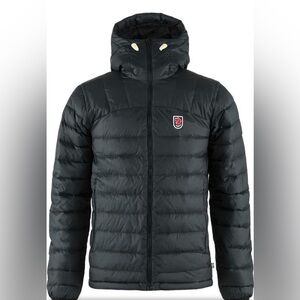 FJÄLLRÄVEN Men's Expedition Down Parka hoodie size small and 2x
